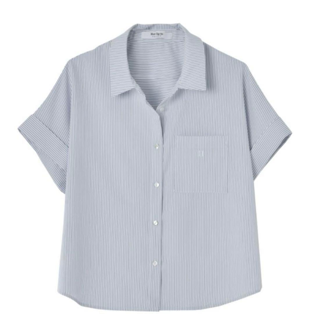 トップス herlipto Pencil Stripe Shirt