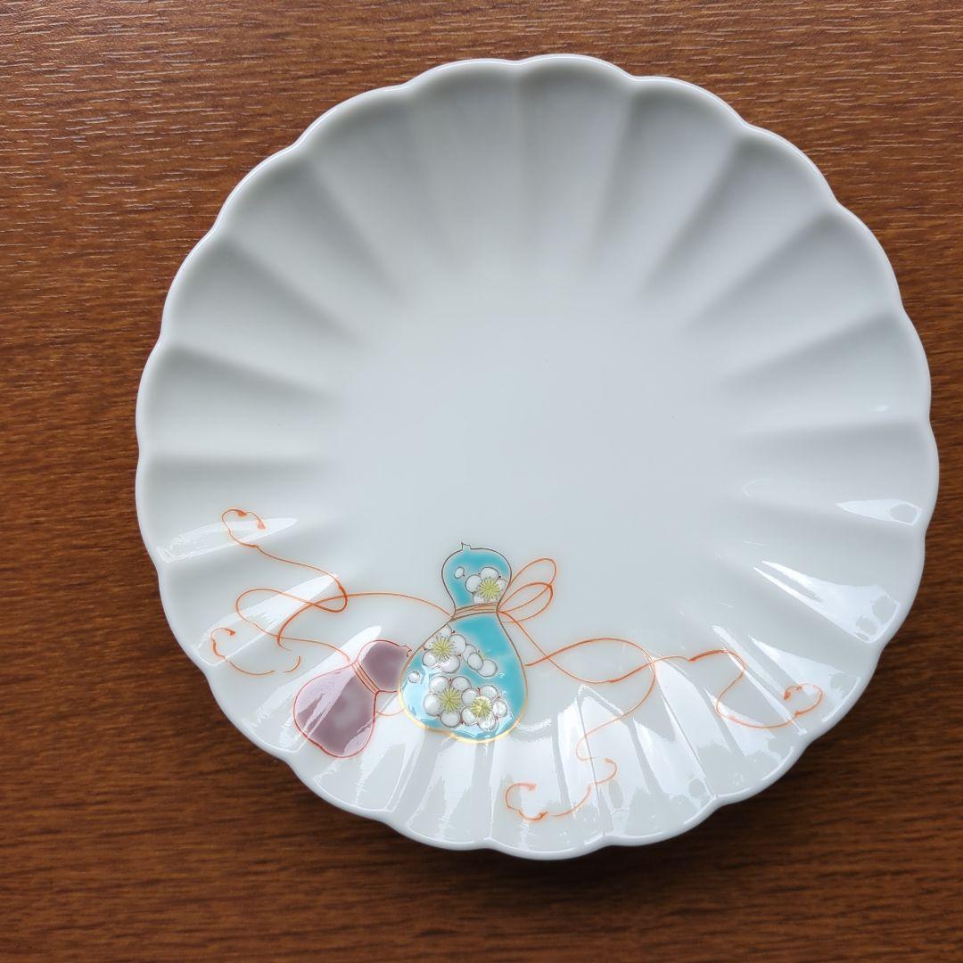 深川製磁　六瓢箪松竹梅　3枚セット