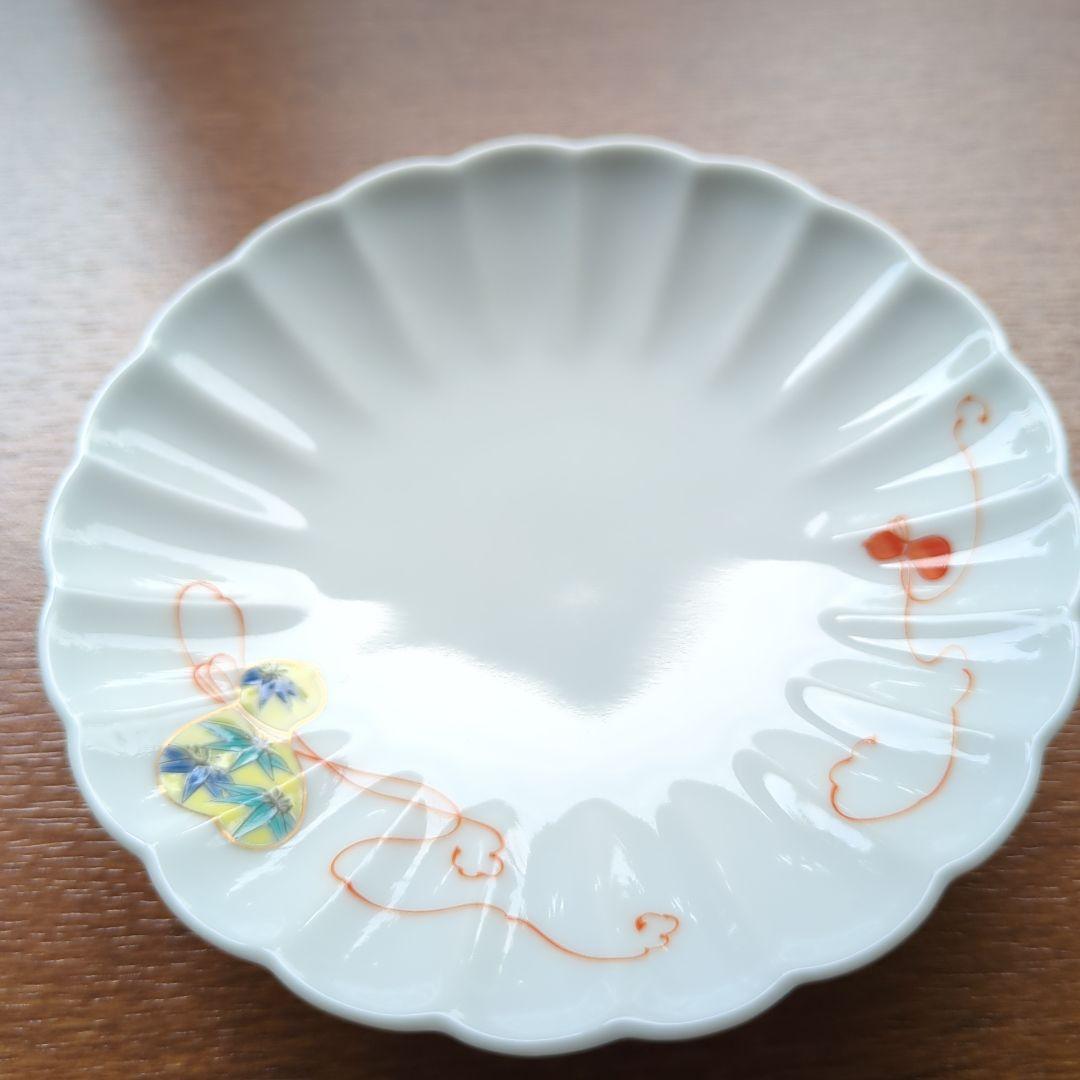 深川製磁　六瓢箪松竹梅　3枚セット