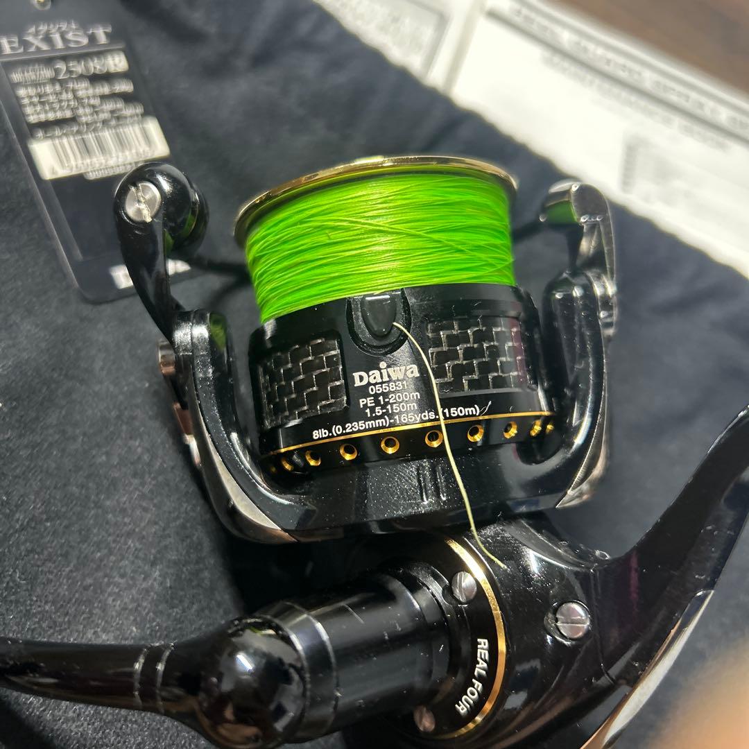 希少　イグジスト　ハイパーブランジーノカスタム2508R リール　シーバス　青物