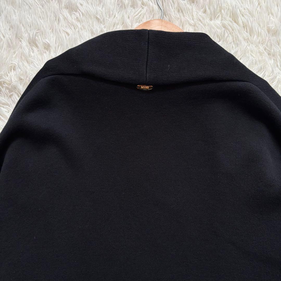 美品 Deuxieme Classe Twins cotton ロングガウン 黒