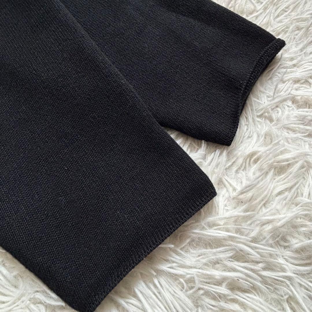 美品 Deuxieme Classe Twins cotton ロングガウン 黒