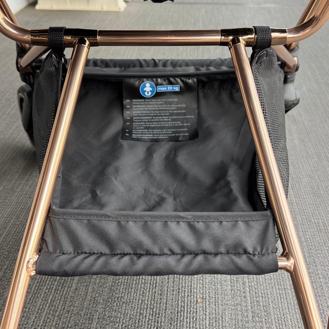 【おまけ:レインカバー付】 サイベックス ミオス ローズゴールド ベビーカー