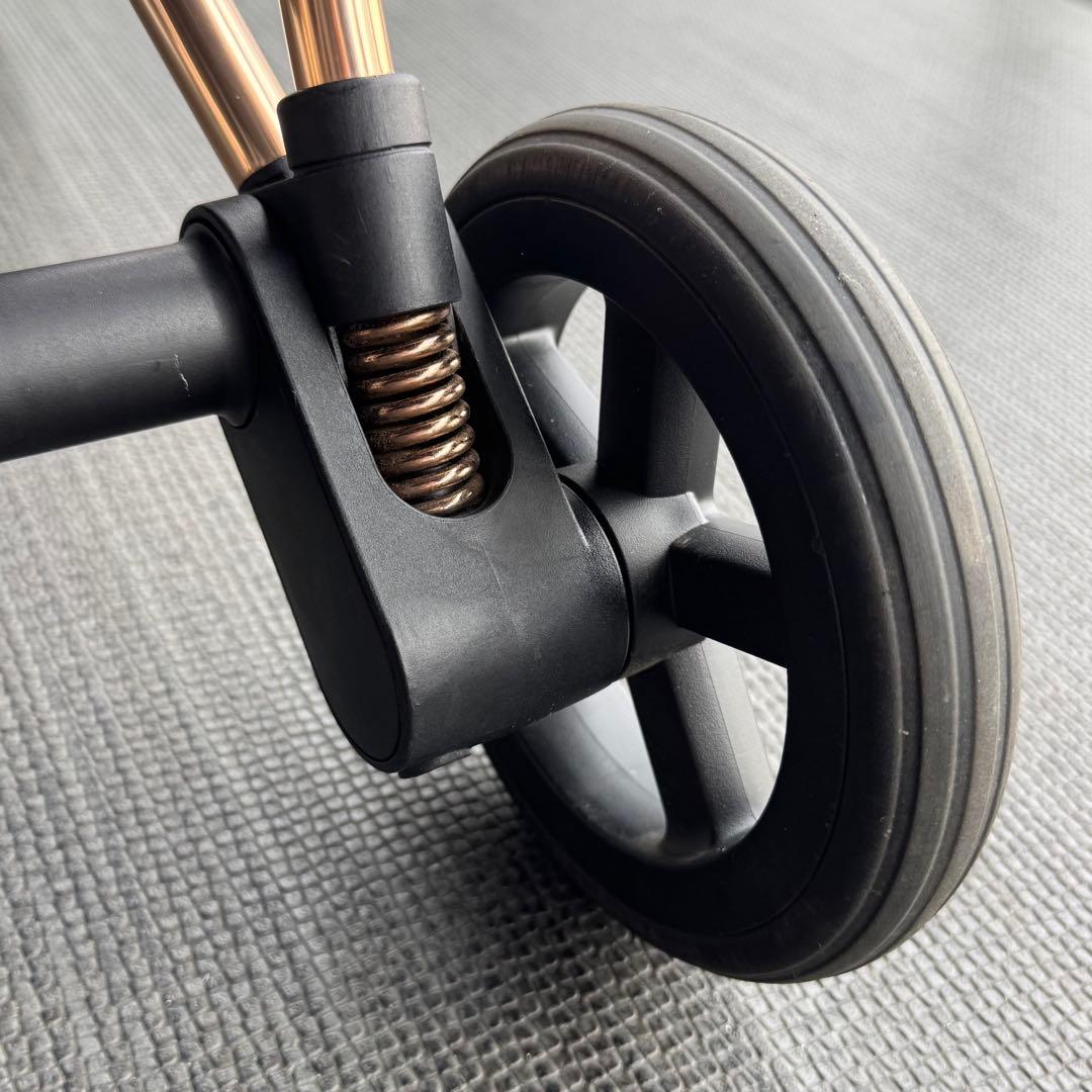 【おまけ:レインカバー付】 サイベックス ミオス ローズゴールド ベビーカー