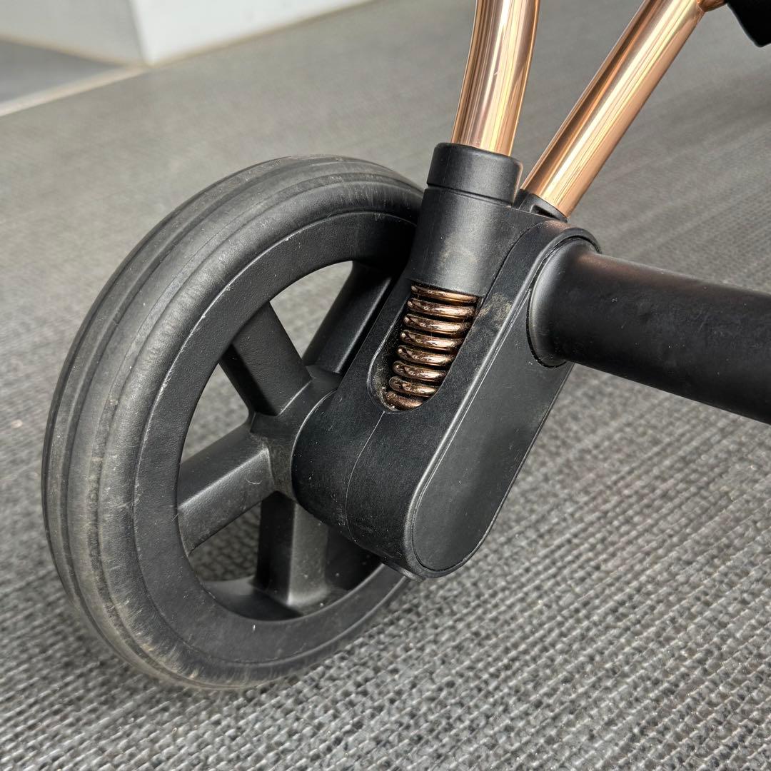 【おまけ:レインカバー付】 サイベックス ミオス ローズゴールド ベビーカー