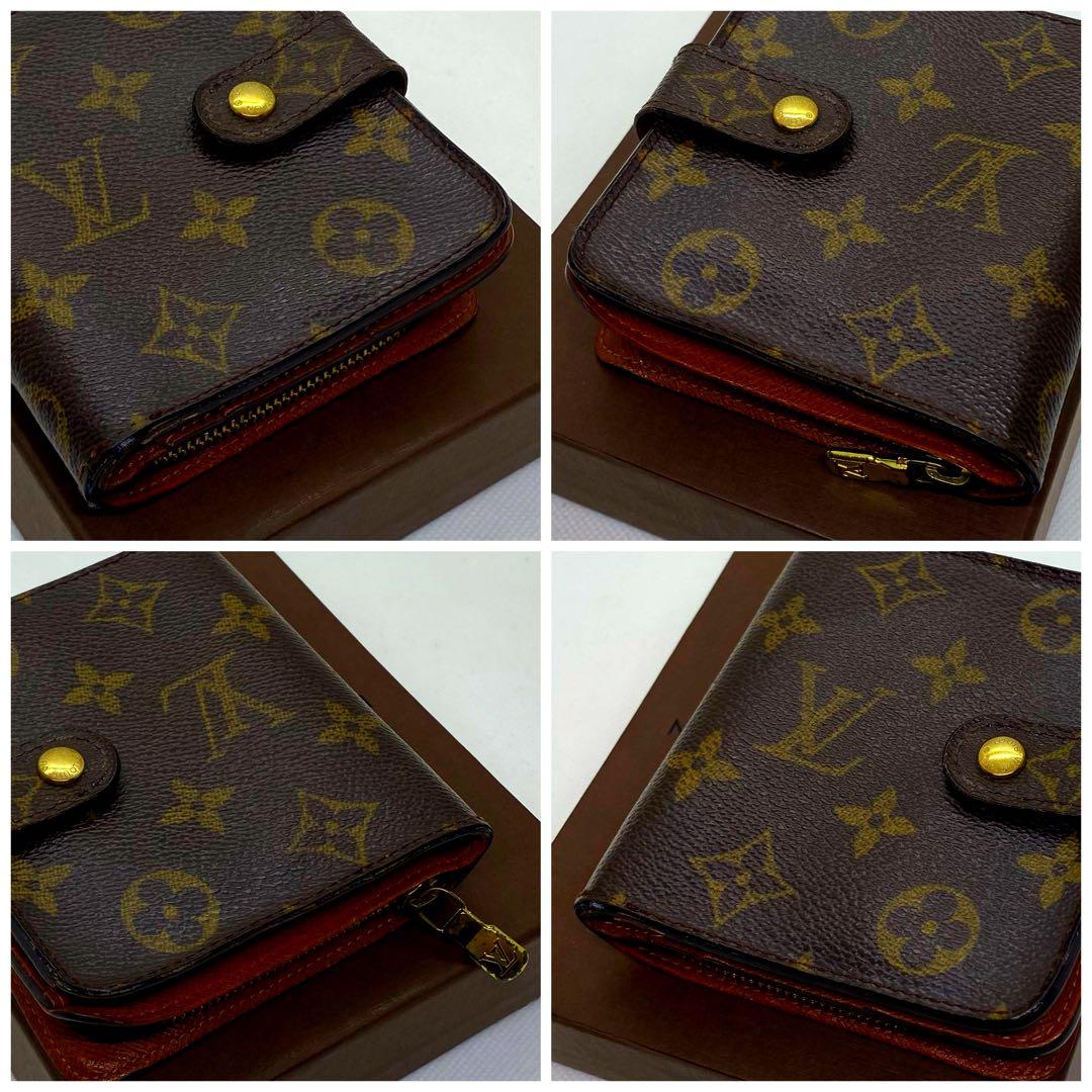 ❤️美品❤️定価の半額以下‼️赤字価格‼️LV❤️モノグラム❤️二つ折り財布❤️コンパクト