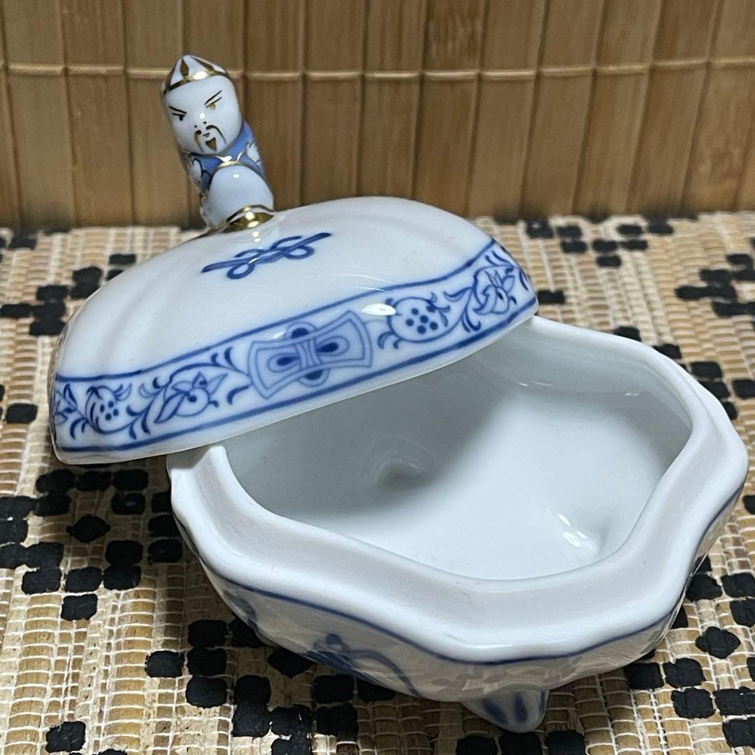 ヘレンド　ボンボニエール　宝尽くし　マンダリンおじさん　箱あり