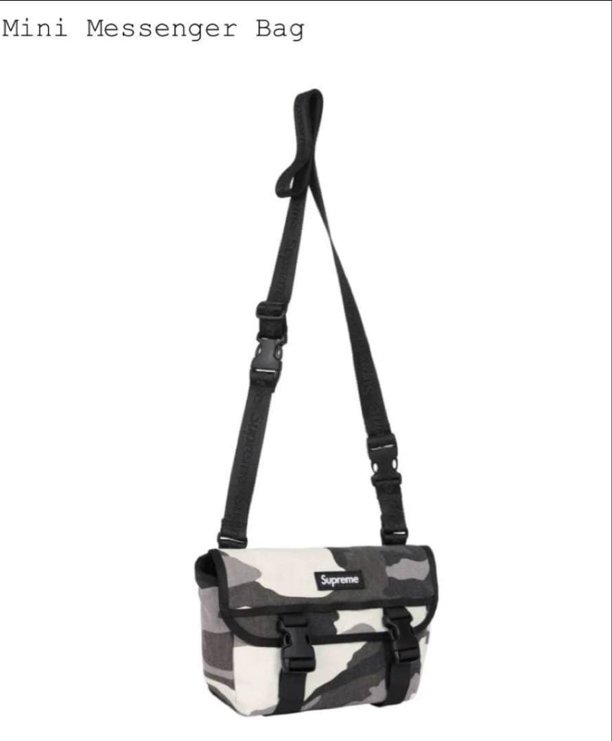 美品　25 supreme mini messenger bag 正規品