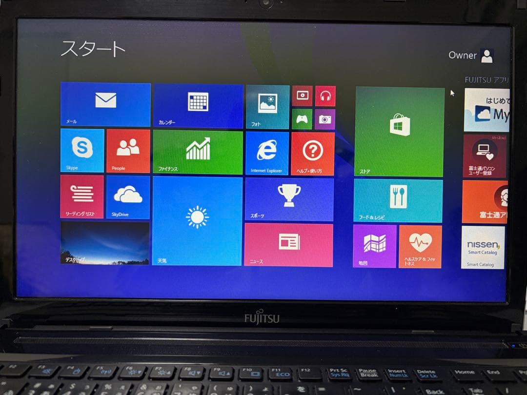 富士通 LIFEBOOK AH53/M　Windows８　ジャンク