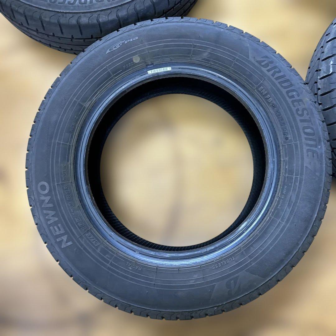 ブリヂストン 165/70R13 夏用タイヤ　2022年　4本(51)