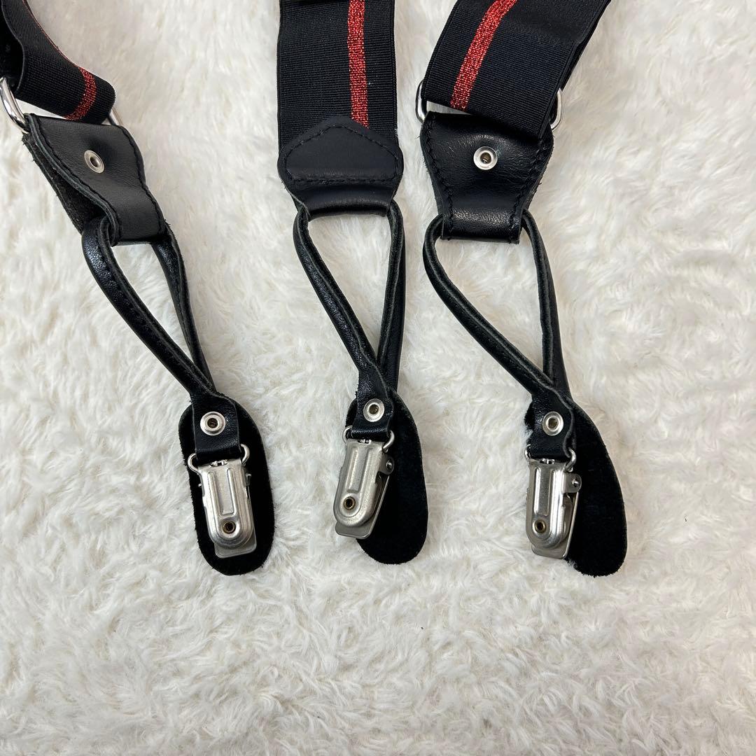 ヴィヴィアンウエストウッドレッドレーベル　サスペンダー　ハートオーブ　Y型