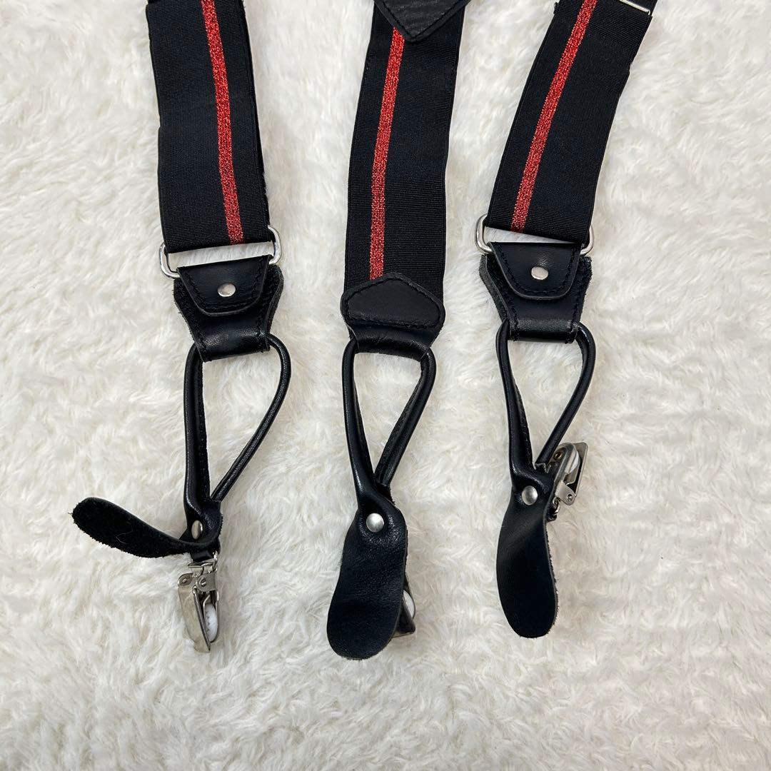 ヴィヴィアンウエストウッドレッドレーベル　サスペンダー　ハートオーブ　Y型