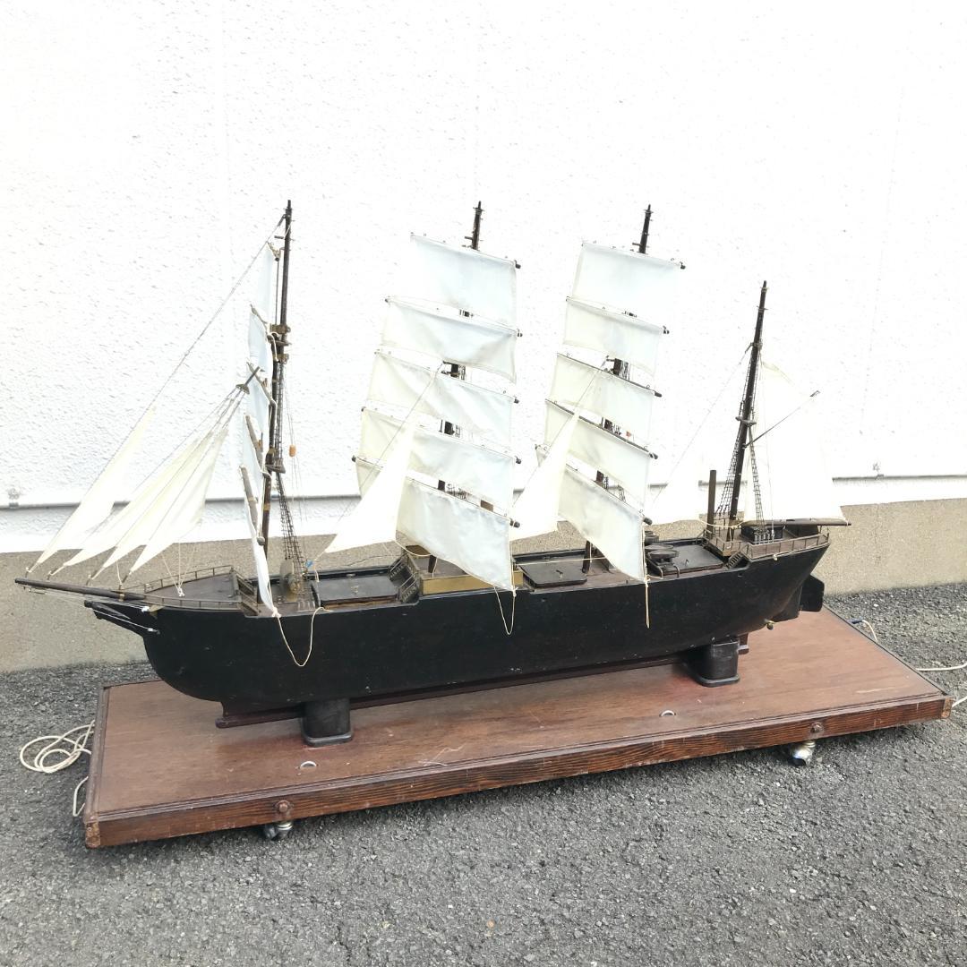 超レア！！　大型帆船　置物　0023