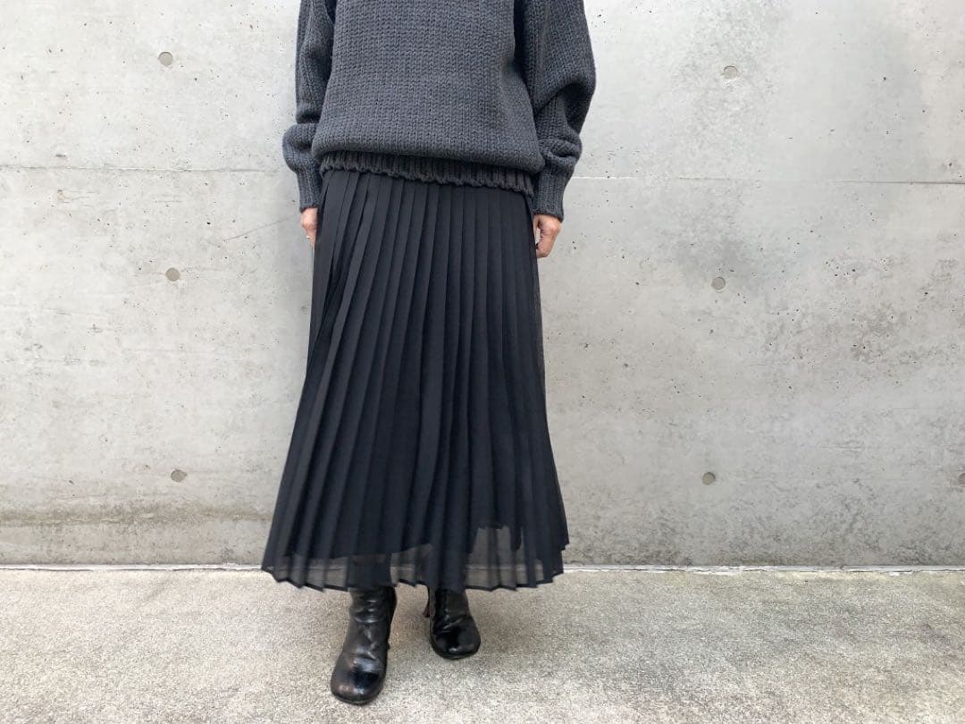 新品 未使用 AURALEE PLEATED SKIRT プリーツ スカート