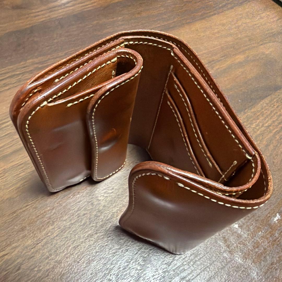 クリスマスセール❗️ラストクロップスコルト　二つ折り財布