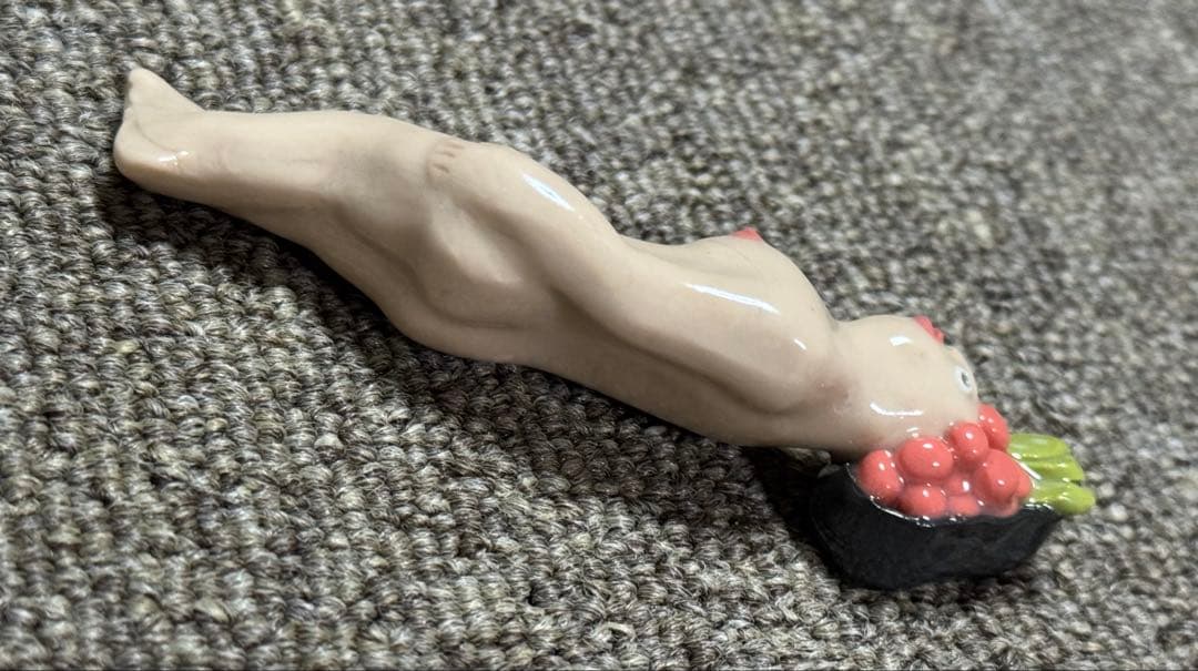 九谷焼 北井真衣 抹茶碗 フリーカップ ヴィーナス 箸置き いくら軍艦 セット