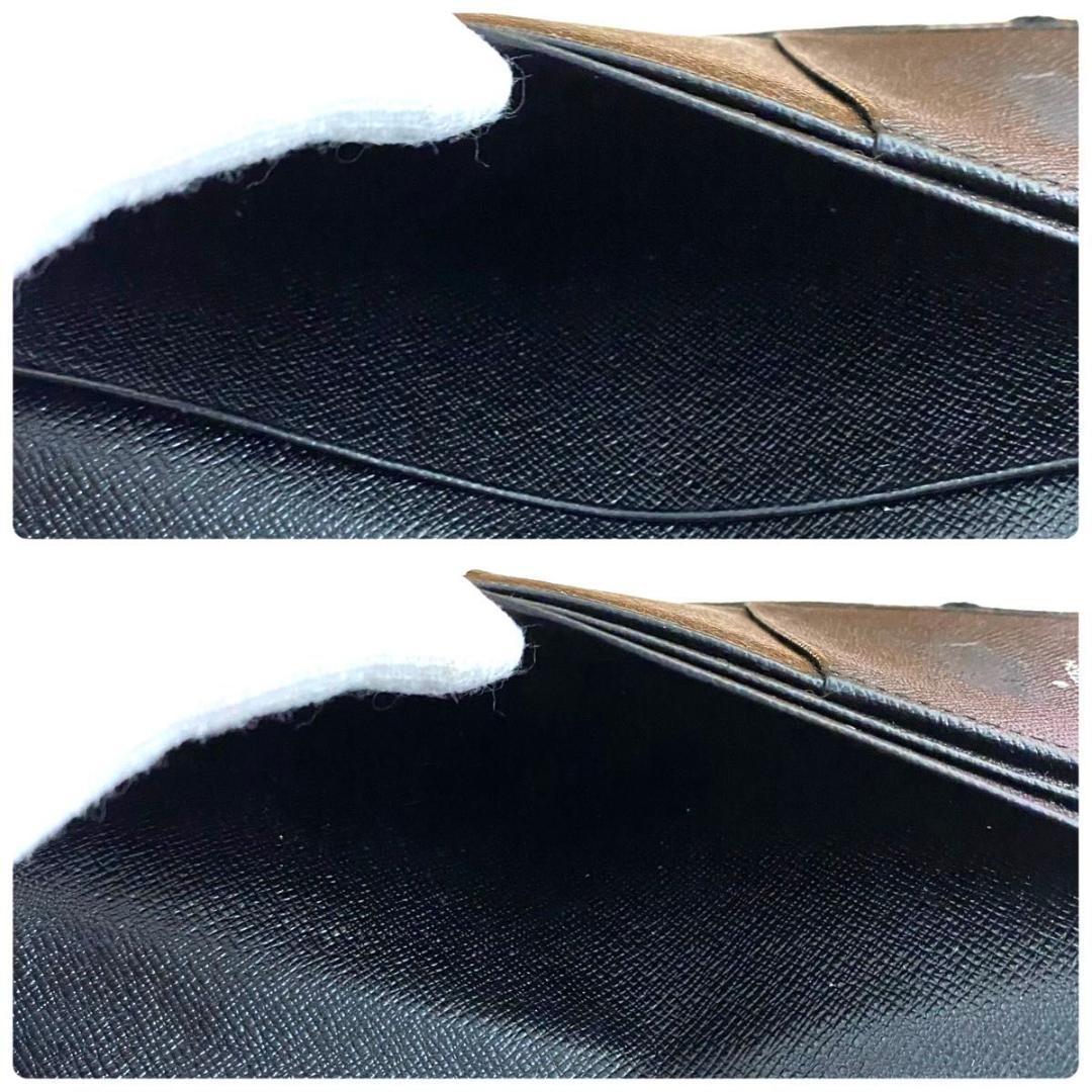 ルイ ヴィトン◎ポルトフォイユ ブラザ エピ ノワール 長財布 二つ折り 黒