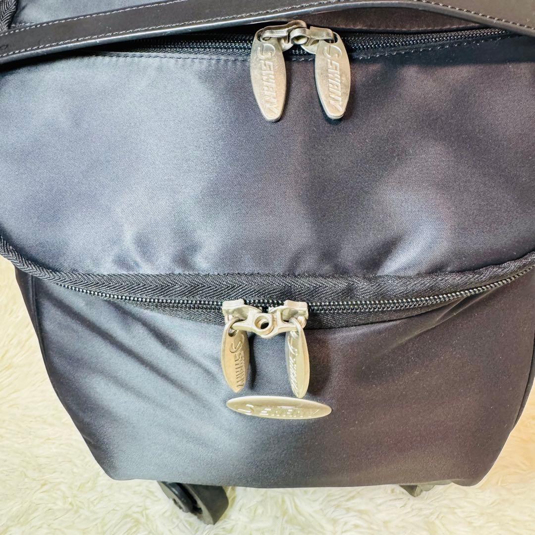 【極美品】スワニー キャリーバッグ 黒 D-291 ジップⅣ(TS15) 軽量