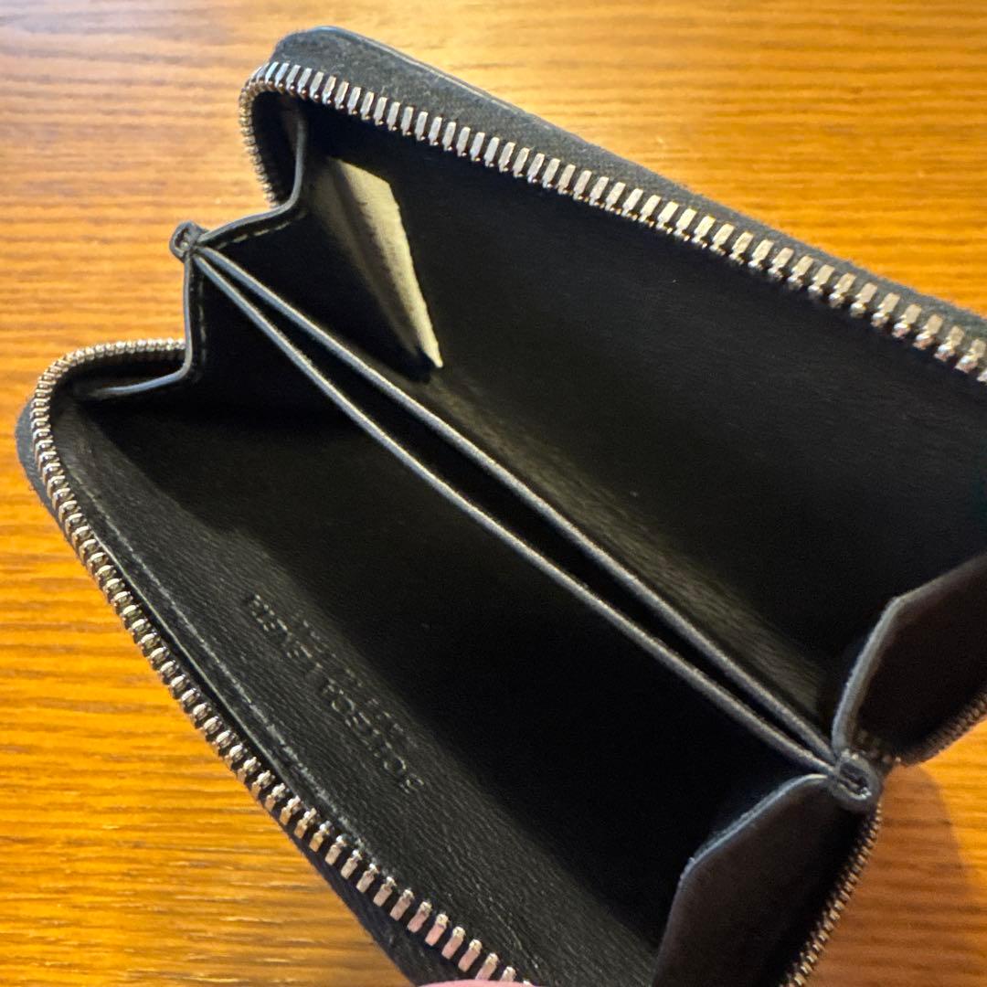 ボッテガヴェネタ　アリゲーター　クロコ　ケース　黒