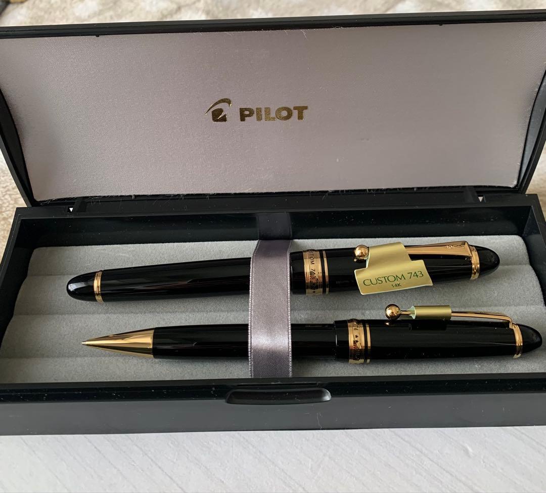 PILOT（パイロット） カスタム 743万年筆・74シャープペンシル セット
