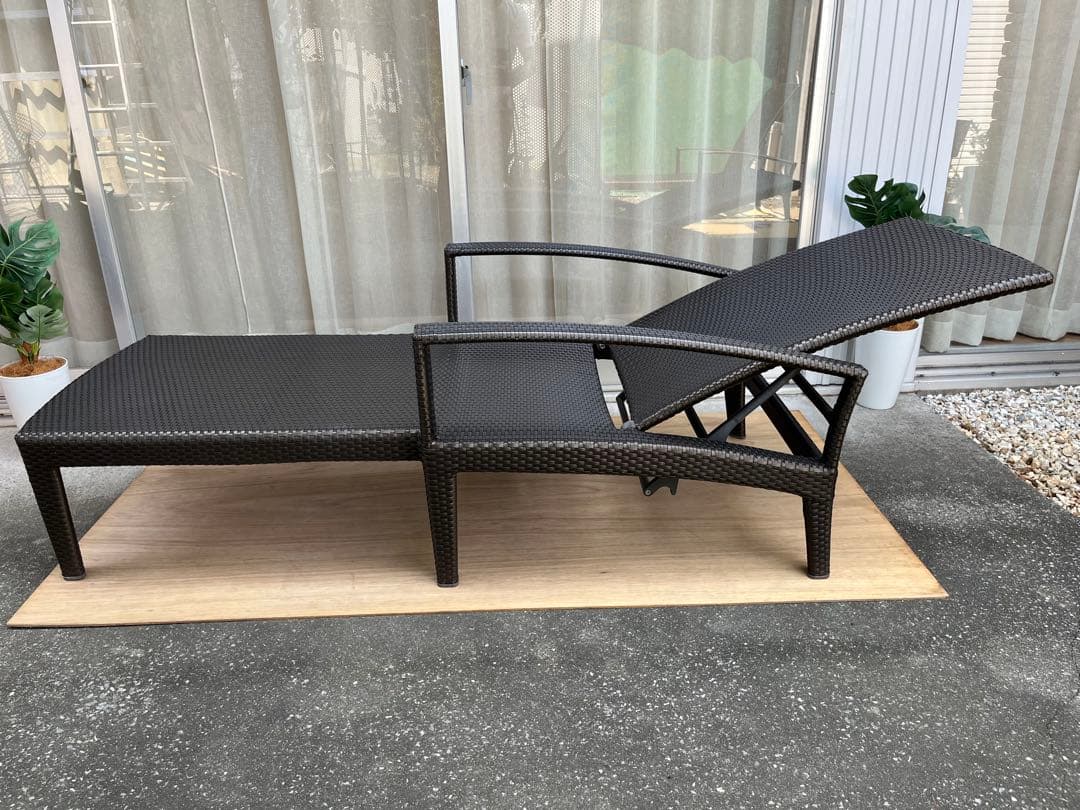 DEDON デドン ビーチチェア　①　シェーズロング　ドイツ　ガーデン　モダン