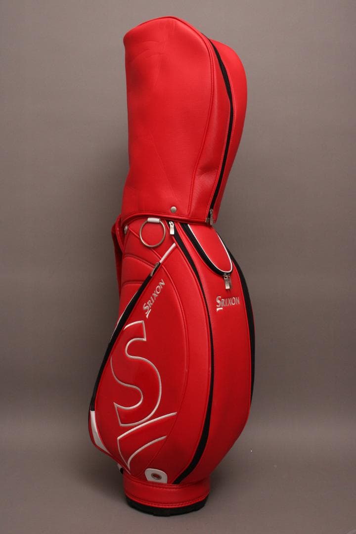 良品 スリクソン SRIXON キャディバッグ《8.5型》カート 5分割 レッド