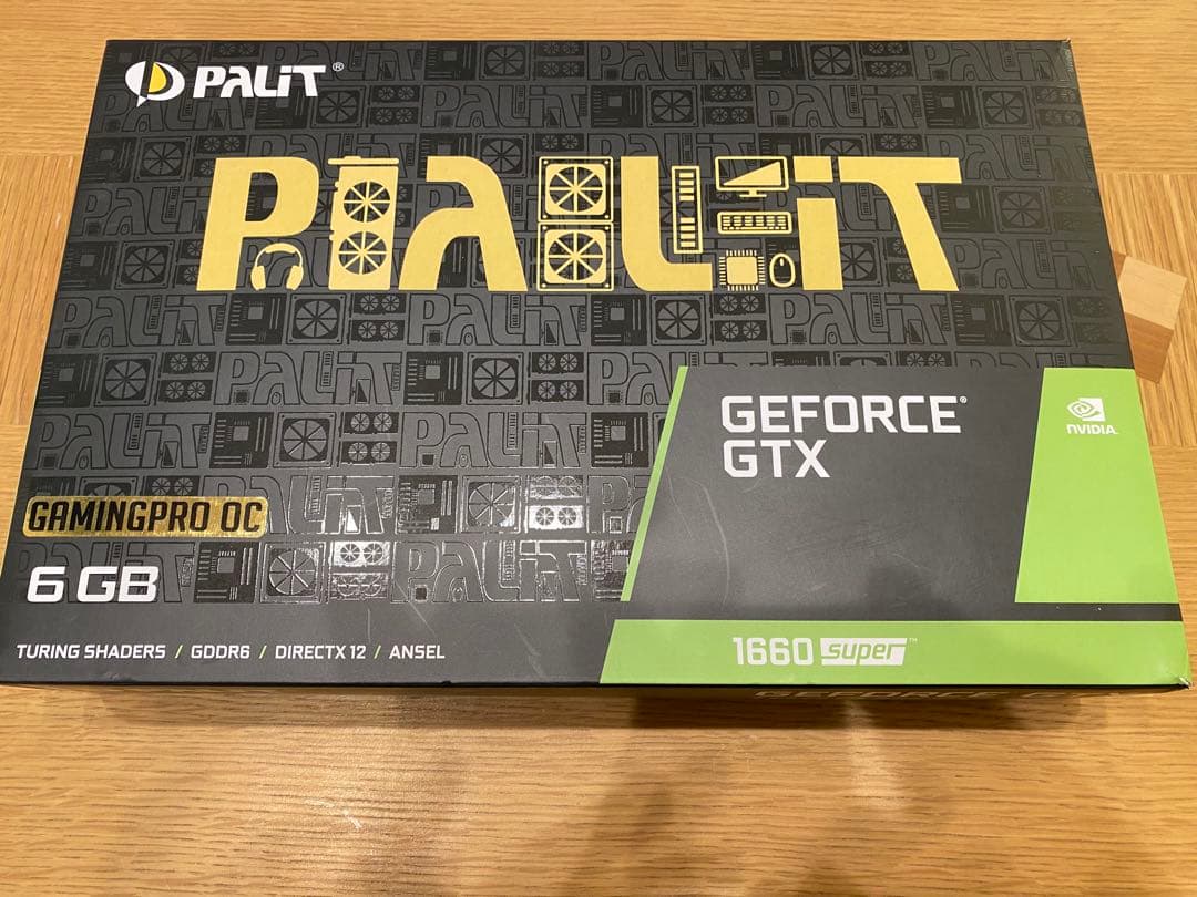 グラフィックボード・グラボ・ビデオカード PALIT GEFORCE GTX 1660 SUPER 6GB