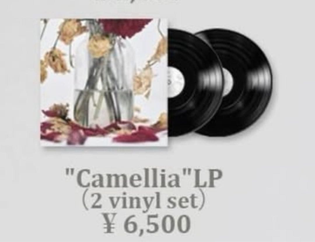 唾奇 武道館Camellia LP (2 vinyl set)