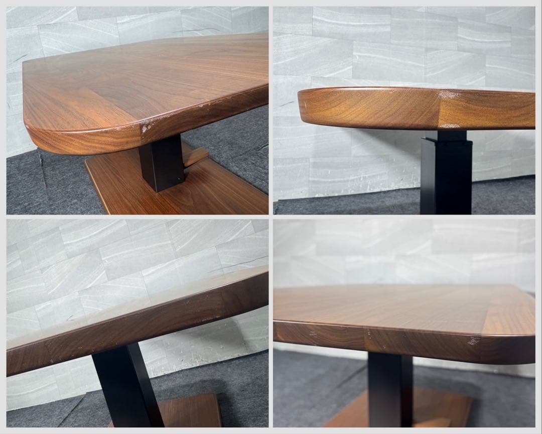 大塚家具 昇降式テーブル OCLF 120 ウォールナット 無垢 d4971