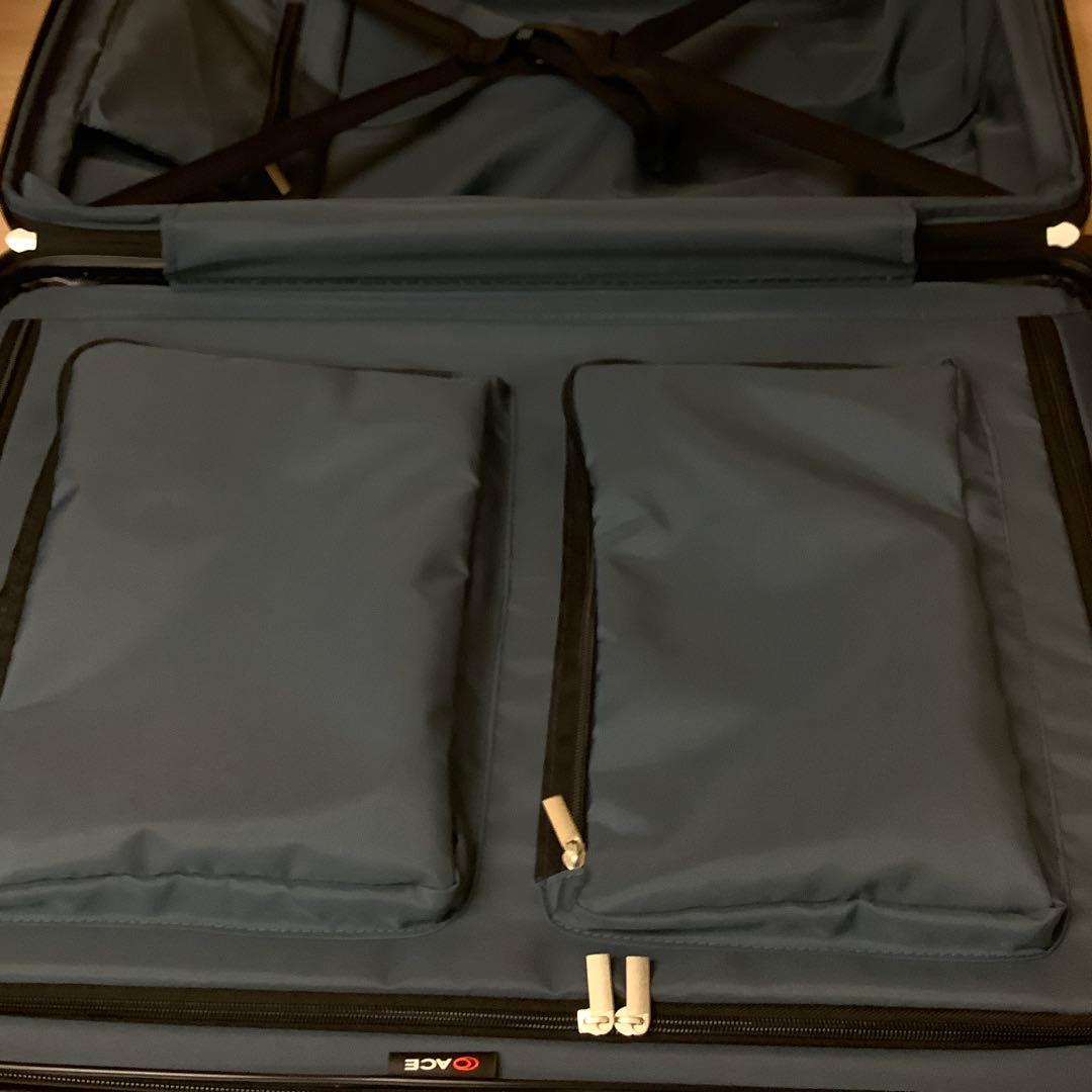 新品　ACE イグザクト プリズム ボディ スーツケース 57-65L　※275