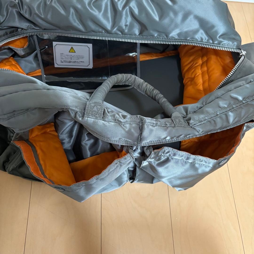 PORTER 吉田カバン　ボストンバッグ　旅行バッグ　タンカー　グレー　特大