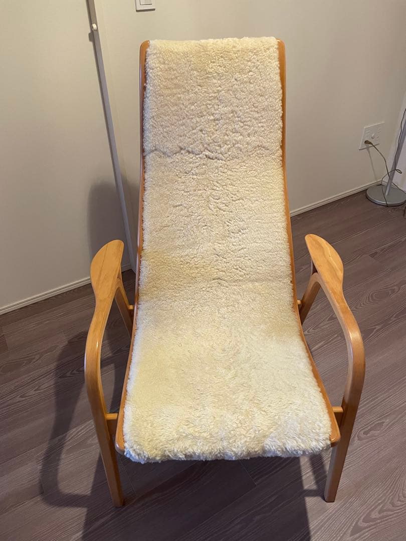 IDEE スウェーデン製 1人掛け ヴィンテージチェア 木製布張り