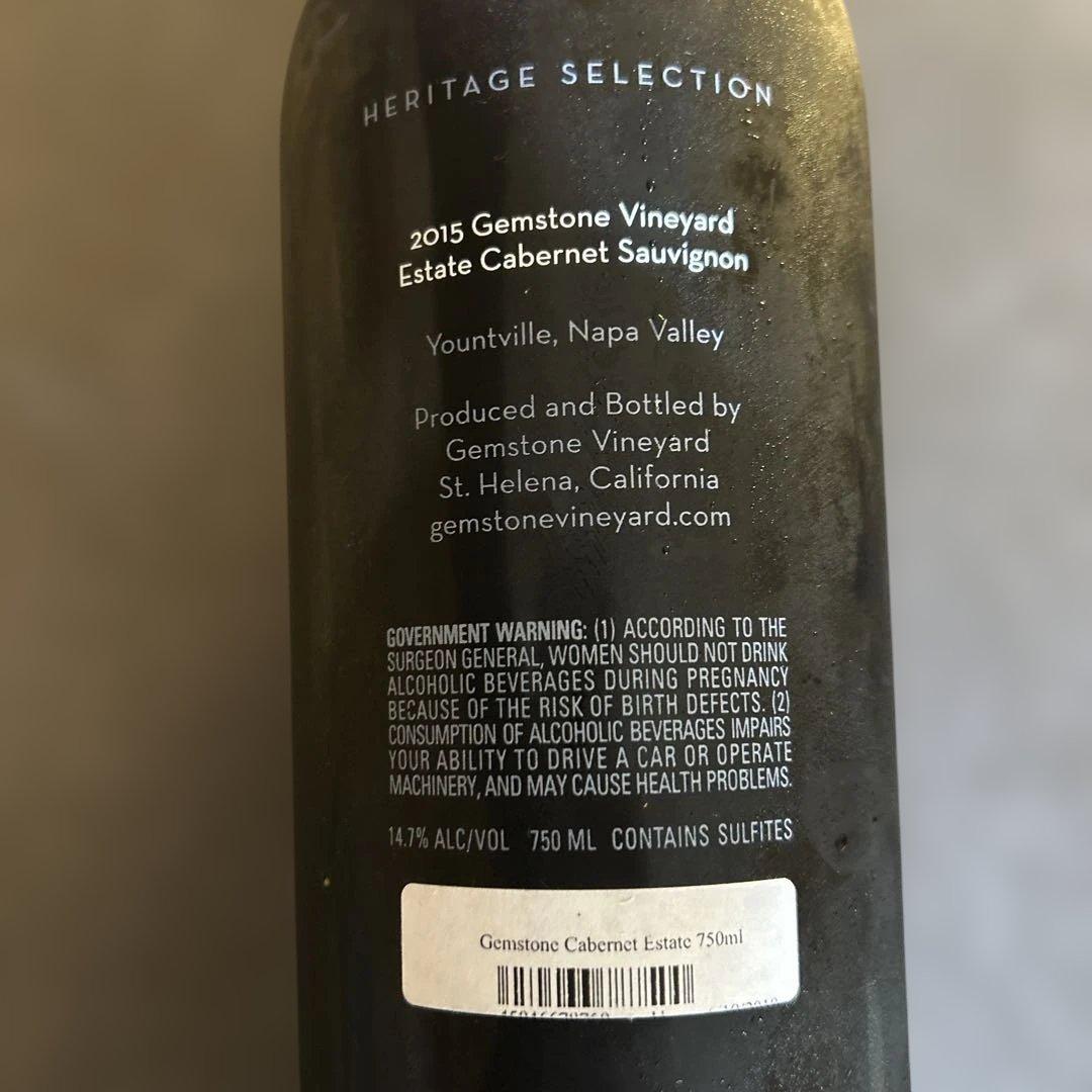 ワイン Napa Gemstone Heritage Selection
