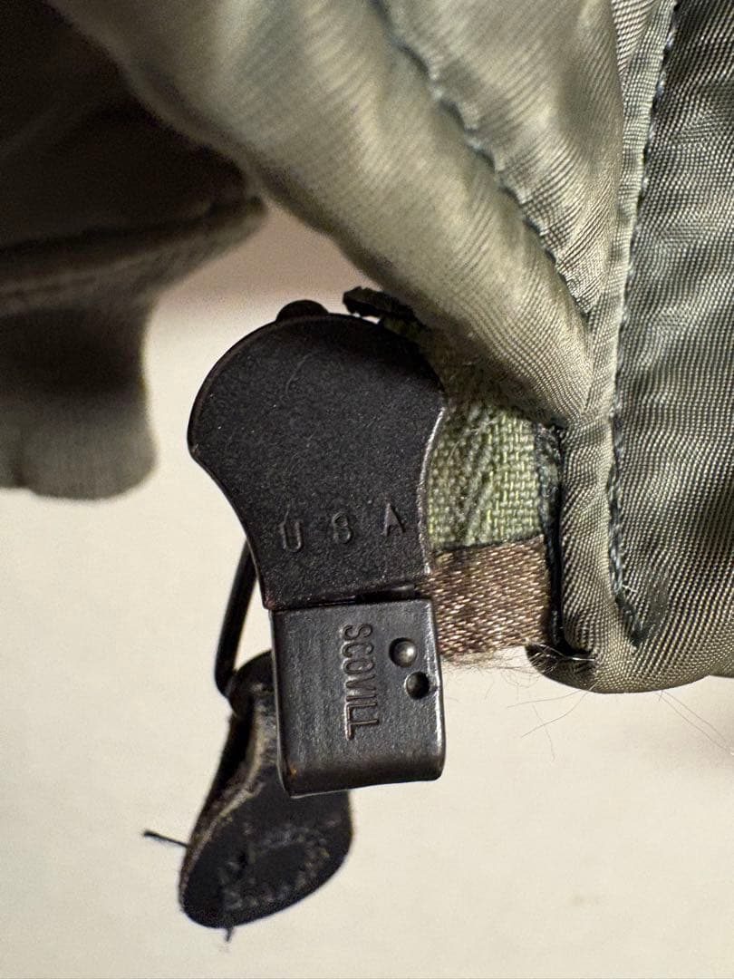 90s USA製 alpha B-15D サイズ38　検　ma1