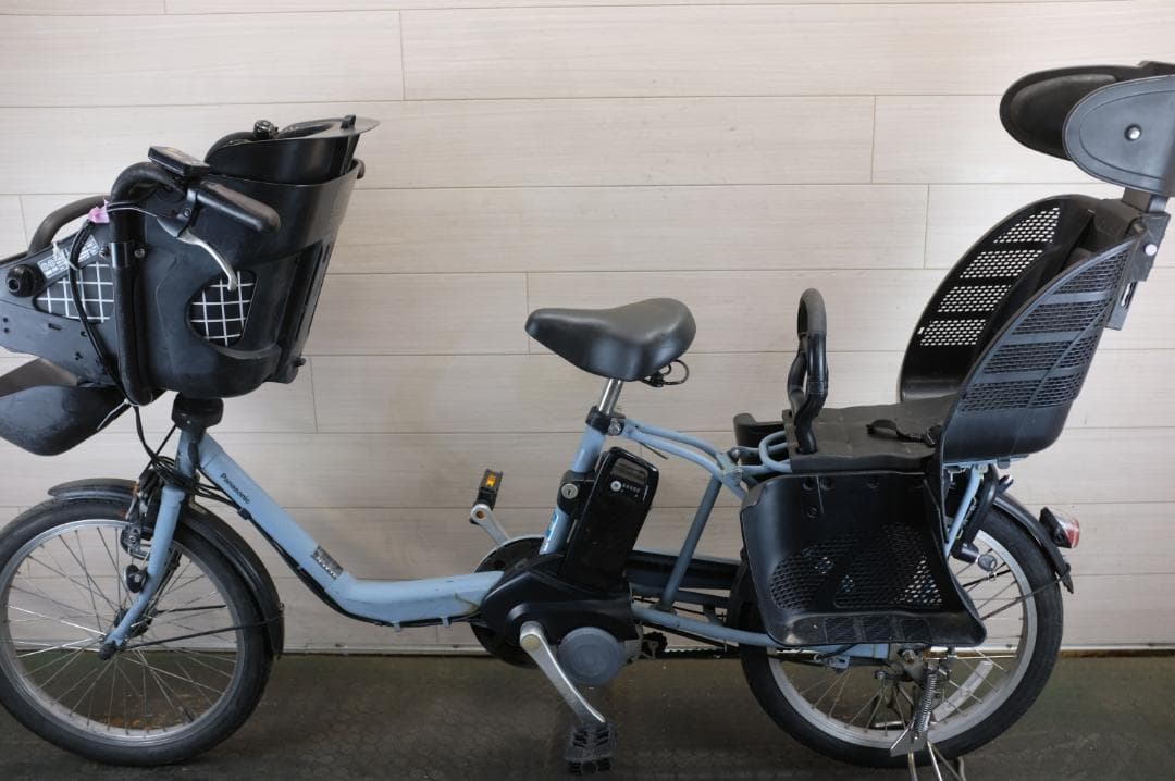 新基準　パナ　ギュット20インチ 3段変速 8Ah(5点灯)　充電器有