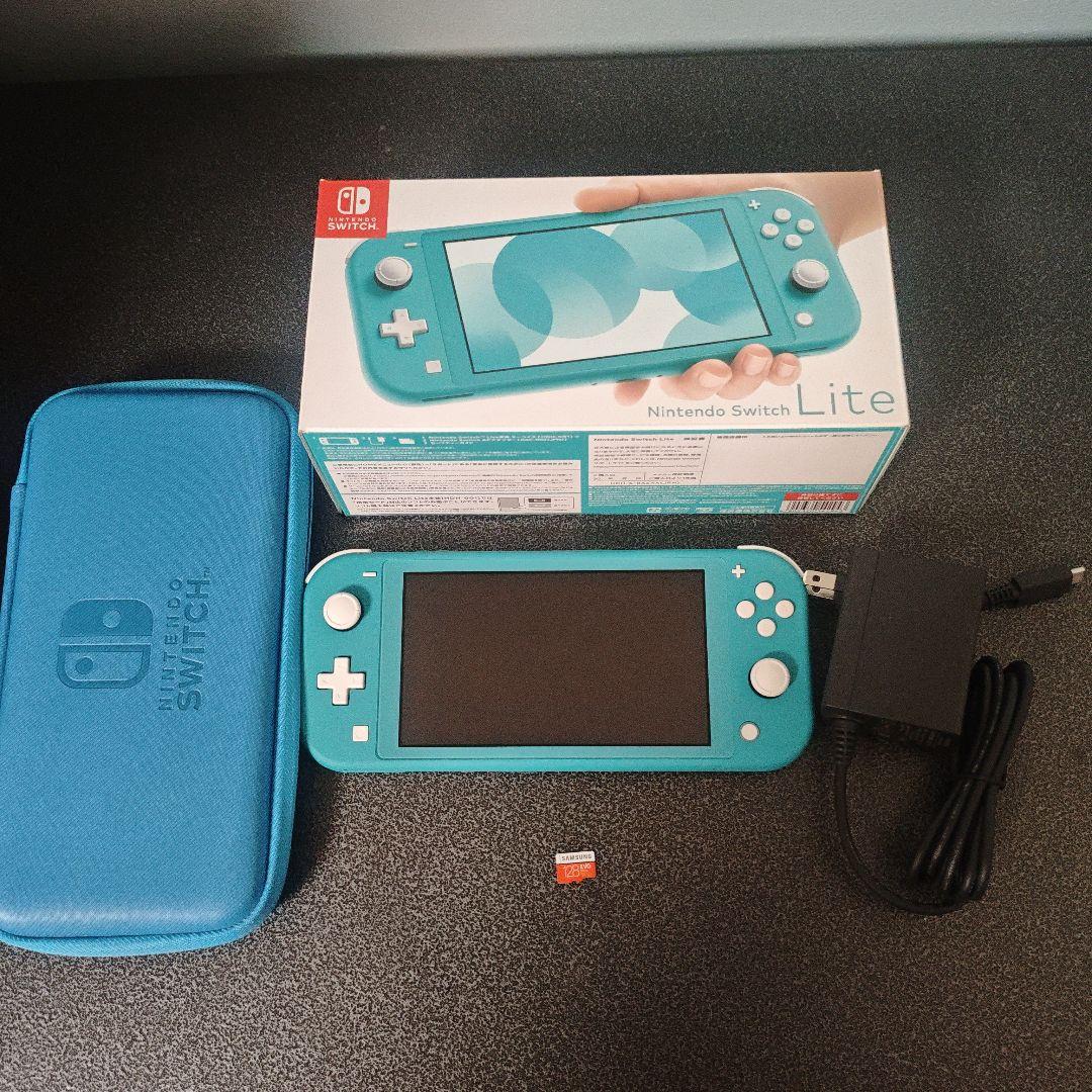 Nintendo Switch Lite ターコイズ 本体　美品