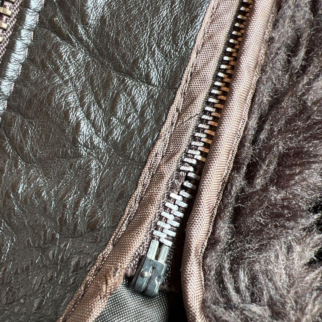 希少✨schott 襟付ライダースジャケット 652H ホースハイド　38 馬革