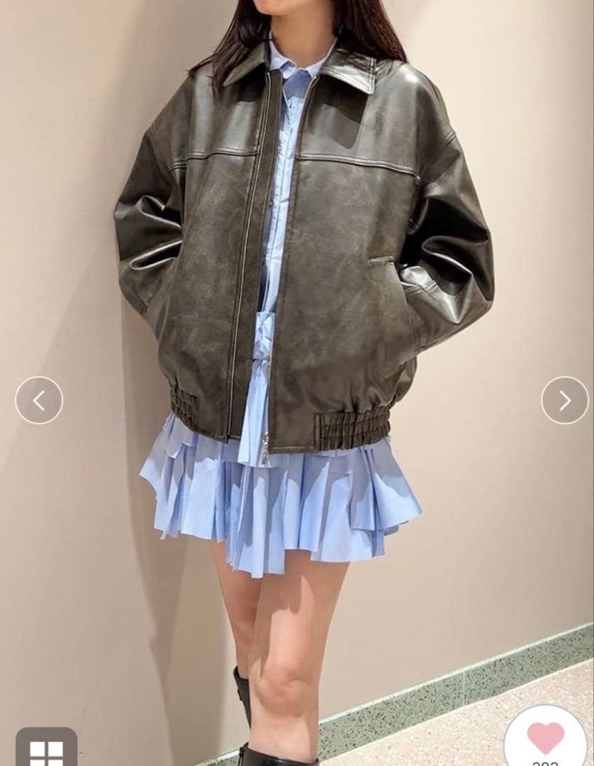 【最終値下げ】SNIDEL バリエブルゾン