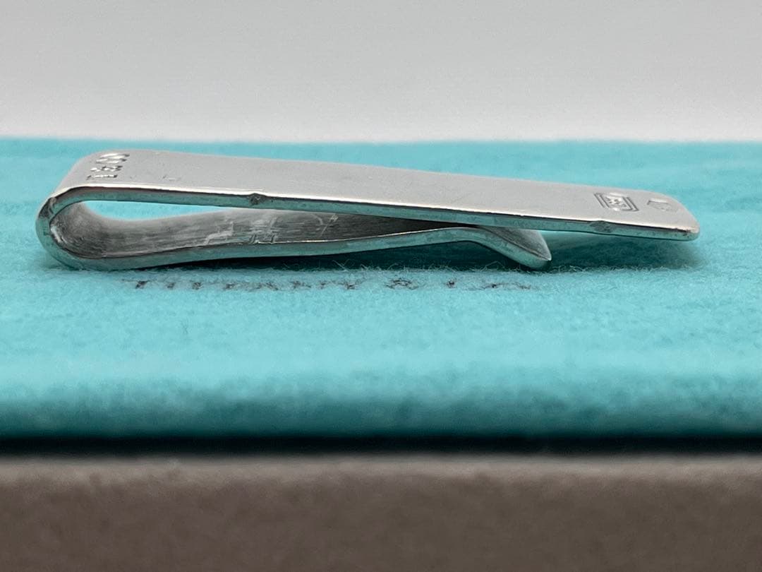 c343 希少　オールド　ティファニー　1837 マネークリップ　シルバー925