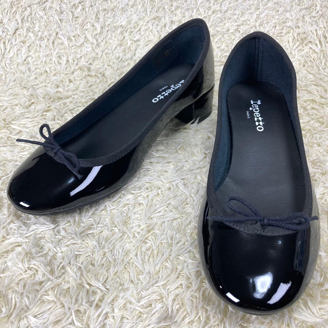 『未使用級』repetto レペット カミーユ パンプス リボン　ブラック　38