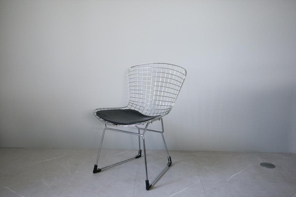 イタリアアンティークワイヤーチェア/ベルトイアstyleチェア(84-120-2