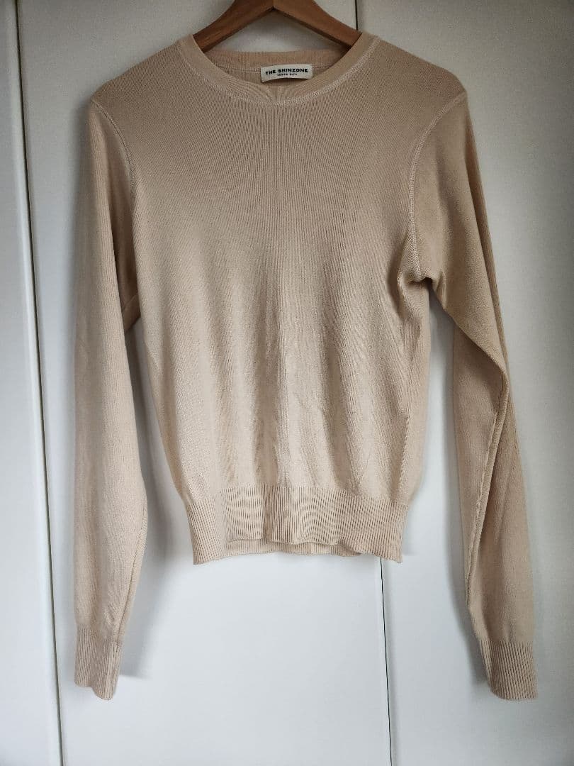 muun様THE SHINZONE エクリュ　エブリデイニット