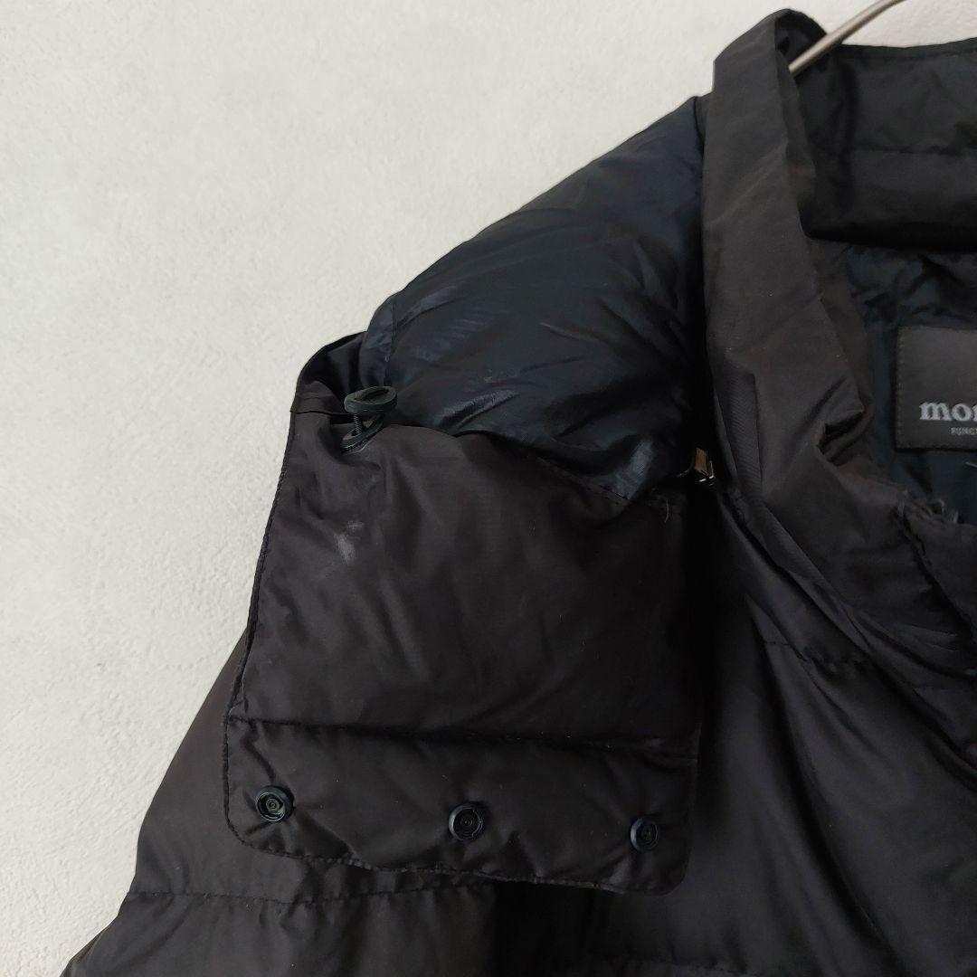 mont-bell トラベルダウンロングコート♪ブラックゆったりL-R