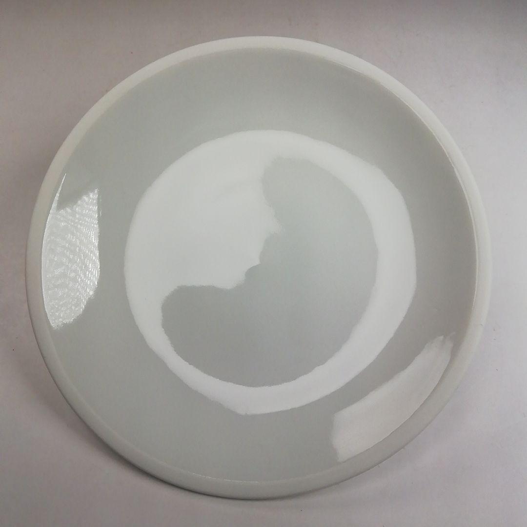 Ｗ２１６　皆具　『白磁　七宝透』『加藤藤城 造』　共箱　茶道具