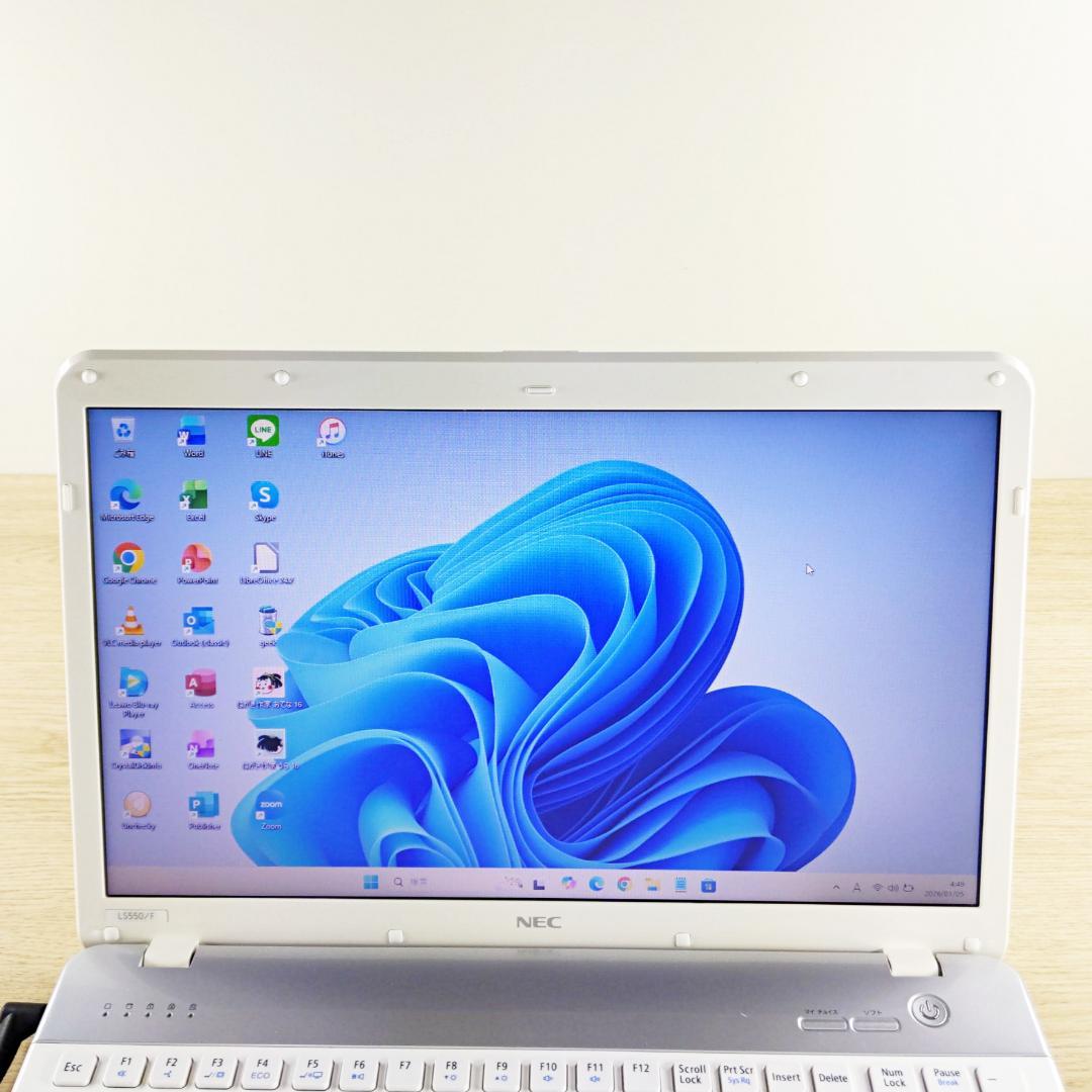 新品SSD512GB☆Win11☆i5 ブルーレイ対応 NECノートパソコン