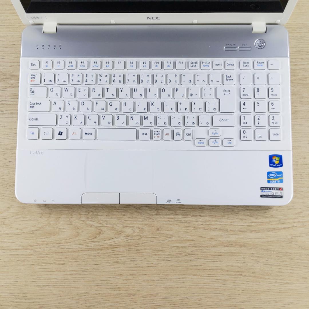 新品SSD512GB☆Win11☆i5 ブルーレイ対応 NECノートパソコン