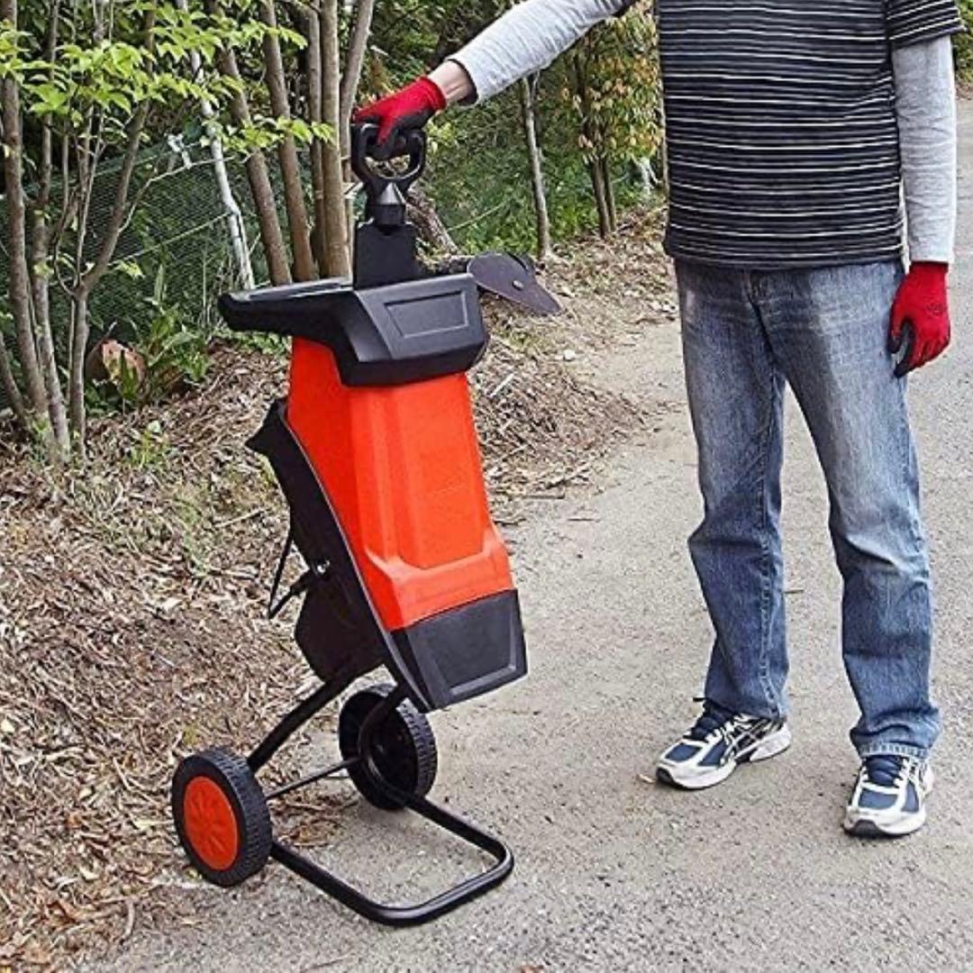 粉砕機 パワフル枝粉砕機 電動 シュレッダー ガーデン 庭木 剪定 木 粉砕