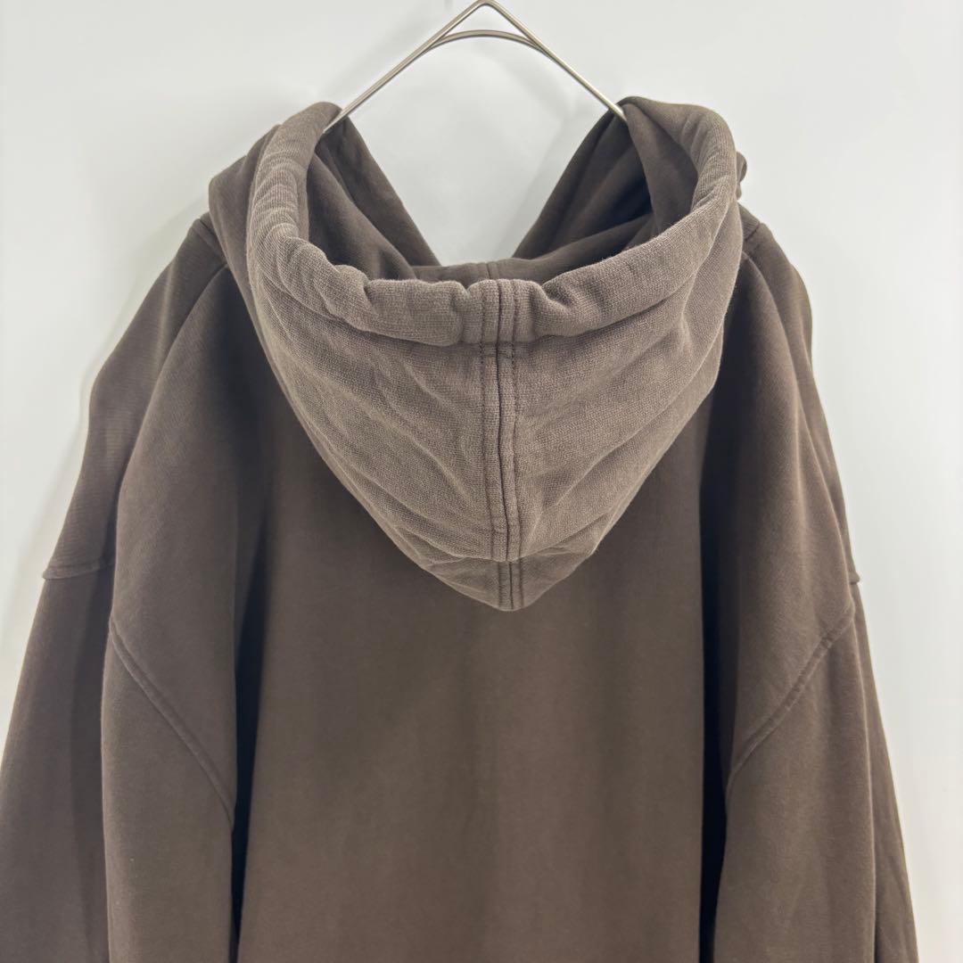 【希少カラー】Amiアミ 刺繍 ワンポイント ハートロゴ　パーカー XL