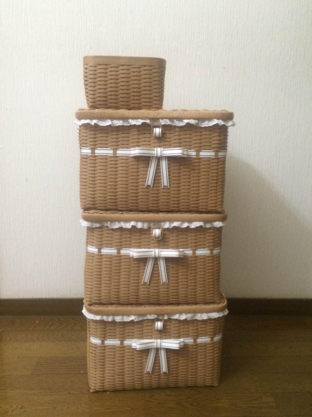 グスタフ様 ソーイングボックス完成品