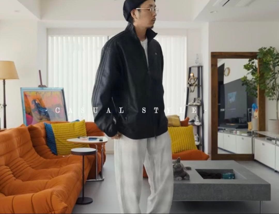 【完売品】アディダス プレザーファイヤーバードオーバーサイズトラックトップ L